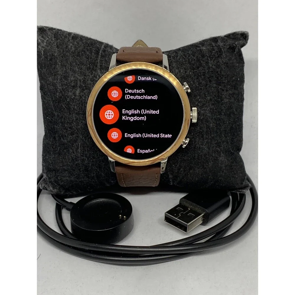Fossil Gen 4 Authentic Digital Dial Smart Watch Custom Band FTW6016 LT339